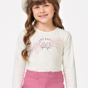 Blusa Feminina Cotton Bege