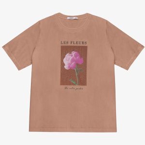 Blusa Feminina Plus Size Marrom