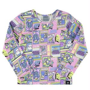 Blusa Infantil Manga Longa Rosa