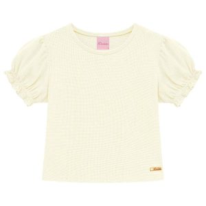 Blusa Infantil Menina Branco