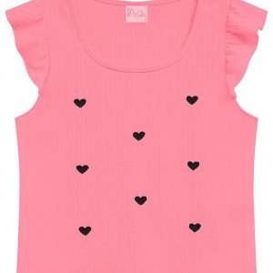Blusa Infantil Menina Rosa