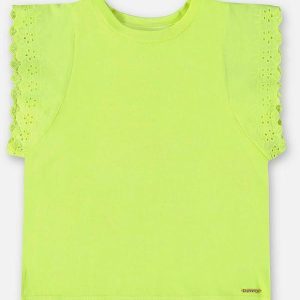 Blusa Infantil em Meia Malha Verde