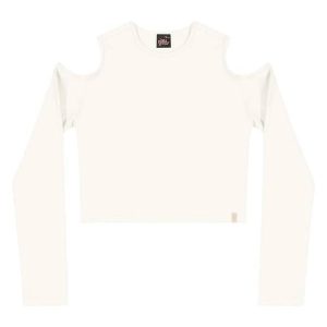 Blusa Juvenil em Cotton Bege