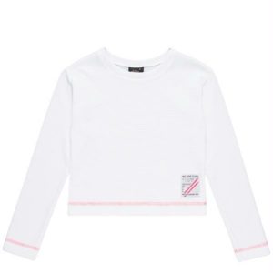 Blusa Menina Inverno Branco