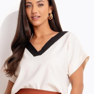 Blusa Natural em Linho