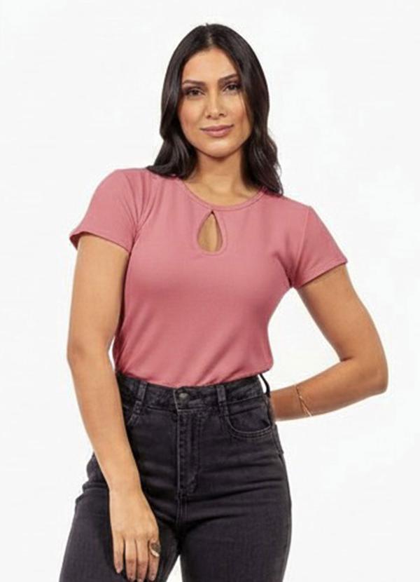 Blusa Termal Feminina Rosa