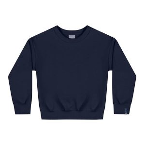 Blusão Básico para Menina Azul