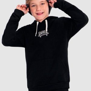 Blusão Infantil Menino de Skate Preto