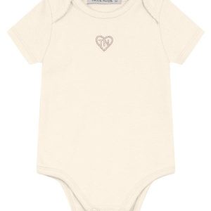 Body Infantil Feminino Bege