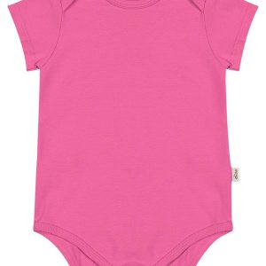 Body Infantil Unissex Básico Elian Rosa