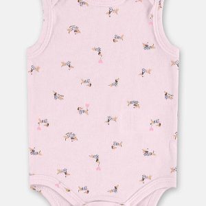 Body Regata Suedine Rosa