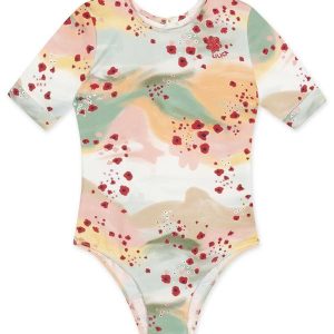 Body Thermo Dry Curto Infantil Feminino Laranja