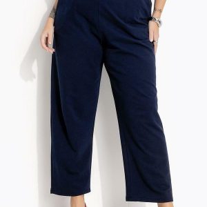 Calça Azul Marinho em Moletinho