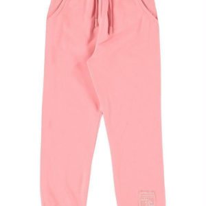 Calça Básica Infantil em Moletom Rosa