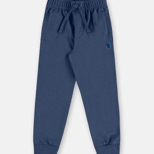 Calça Infantil em Moletom sem Felpa Azul