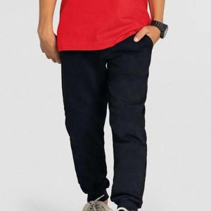 Calça Jogger Infantil Menino Preto