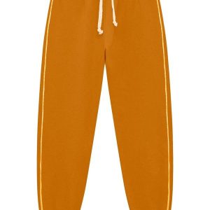 Calça Jogger Infantil em Moletom Amarelo