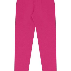 Calça Legging Infantil em Cotton Rosa