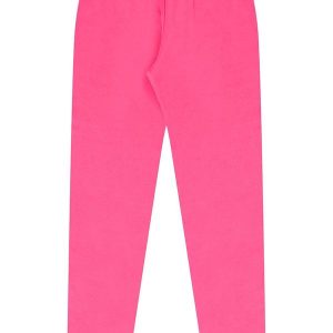 Calça Legging Infantil em Cotton Rosa
