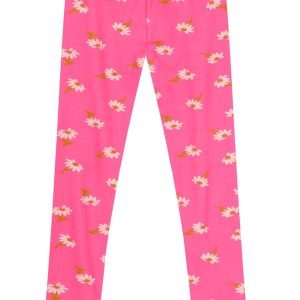 Calça Legging Menina de Corações Rosa