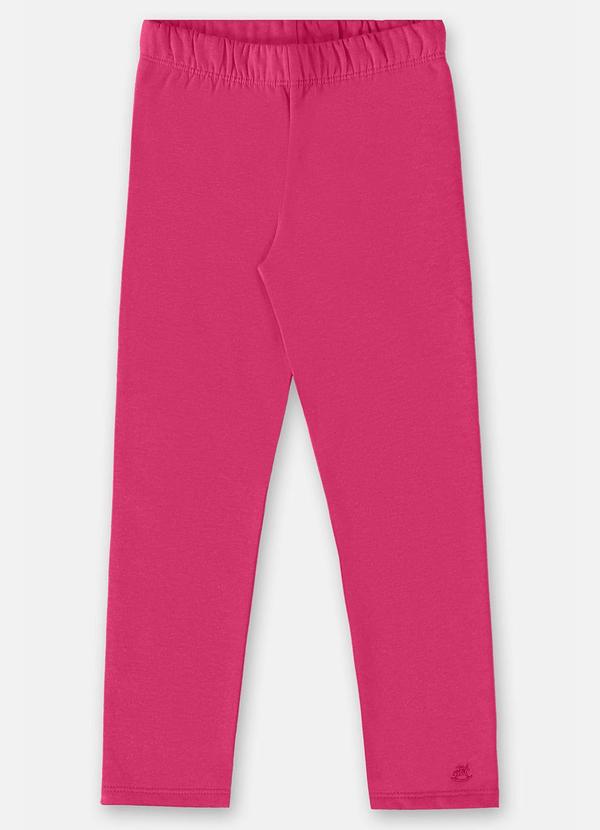Calça Legging em Molecotton Rosa