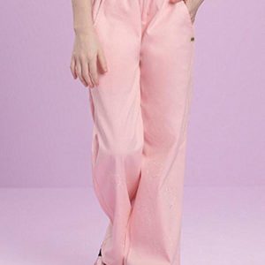 Calça Menina em Sarja Rosa