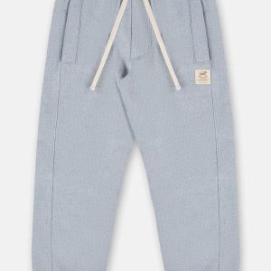 Calça Menino em Moletom Linho Azul