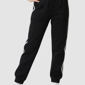 Calça Moletom Lurex Preto