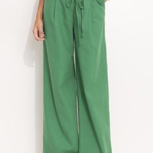 Calça Verde em Linho
