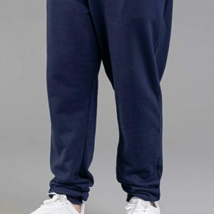 Calça em Moletom Adulto Azul