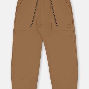 Calça em Moletom para Menino Marrom