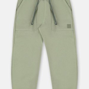 Calça em Moletom para Menino Verde