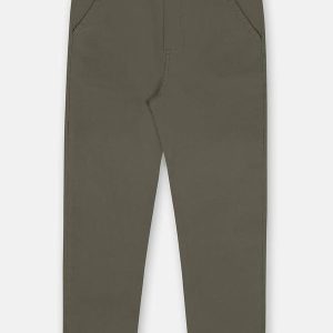 Calça em Sarja para Menino Verde