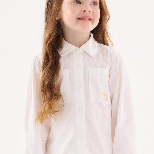 Camisa Manga Longa Infantil Off White