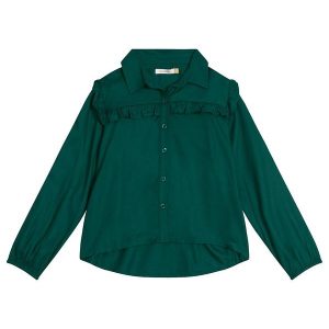 Camisa Mullet em Viscose Menina Verde