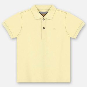 Camisa Polo Infantil Suedine Bege