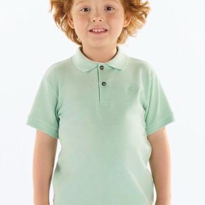 Camisa Polo Infantil Suedine Verde