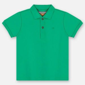 Camisa Polo Infantil Suedine Verde
