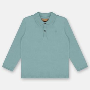 Camisa Polo para Menino Azul
