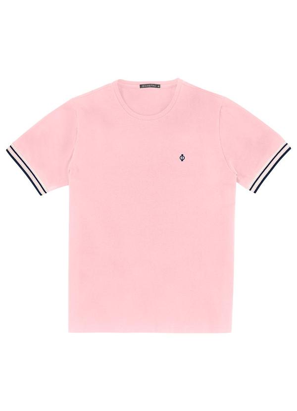 Camiseta Básica Masculina Rosa