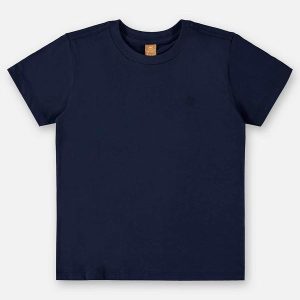 Camiseta Básica para Menino Azul