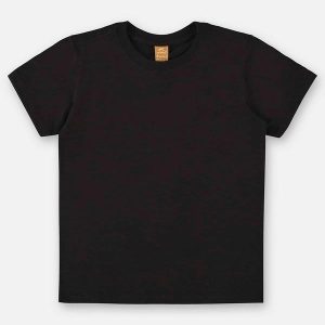 Camiseta Básica para Menino Preto