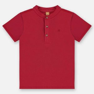 Camiseta Infantil Algodão Vermelho