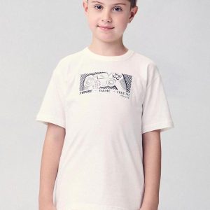 Camiseta Infantil Future Game Branco