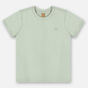 Camiseta Infantil Masculina Algodão Verde