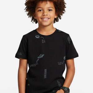 Camiseta Infantil Masculina Animais Preto