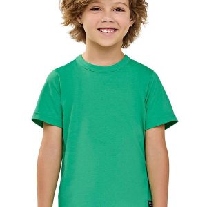 Camiseta Infantil Menino Surf Club Verde
