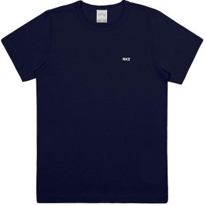 Camiseta Infantil Menino em Malha Básica Azul