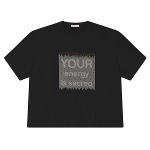 Camiseta Manga Curta Plus Size Preto