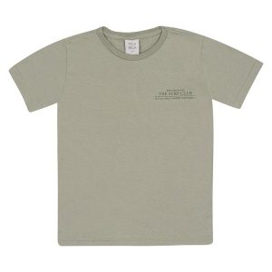 Camiseta Meia Malha Verde